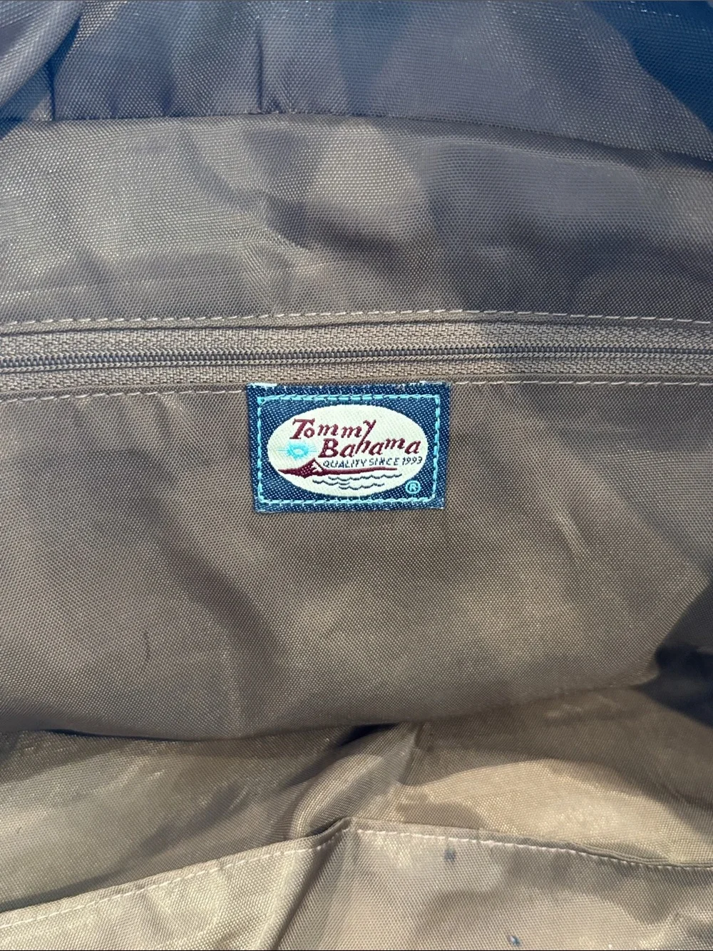 Tommy Bahama Rattan Duffel Bag